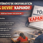 Liseyi Türkiye'de Okuyanlar İçin "YÖS Devri" Kapandı