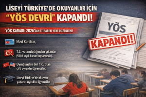 Liseyi Türkiye'de Okuyanlar İçin "YÖS Devri" Kapandı