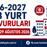 2026-2027 GSB KYK Yurt Başvuruları Başlıyor: Tarihler ve e-Devlet Başvuru Ekranı